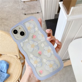MissConnie Ốp Điện Thoại Viền Lượn Sóng Cho Samsung A04E A04 A04s A12 A13 A23 A53 A22 A03s A51 A50 A03 A50S A21s A02s A52 A52S A11 A31 A32 A30S