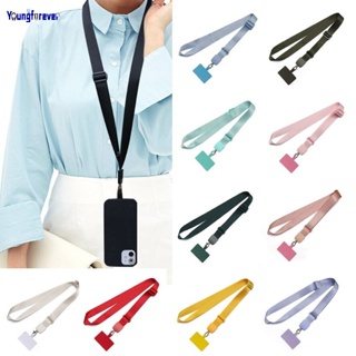 Universal Phone Lanyards Crossbody Patch Portable Detachable Neck Hanging Outdoor Smartphone Rope Strap
