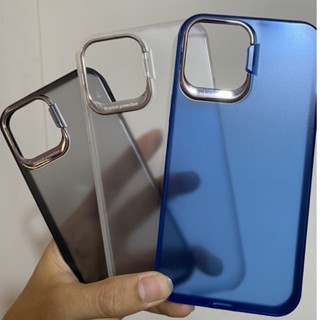 ốp lưng giá đỡ bảo vệ camera lưng nhám mờ viền dẻo chính hãng totu