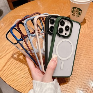 Ốp Điện Thoại Từ Tính Chống Rơi Cho iPhone 14 13 12 11 Pro Max Plus