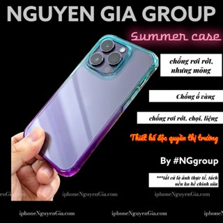 Ốp tím ip 14 pro max chống ố Summer cho  13 Pro Max 12 pro max/12 pro/ 12 mini/11 pro max xs max NGuyễn Gia group