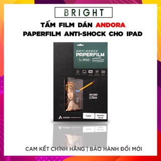 Miếng Dán Màn Hình ANDORA Paperfilm Anti-Shock cho iPad - Hàng Chính Hãng