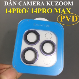 [ iP 14 Pro; 14 Pro Max ] Cụm cường lực dán camera cho ip 14 Pro 14 Pro Max Kuzoom PVD