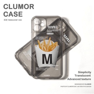 Popular McDonald's Fries Package Iphone13promax Phone Case 11 Apple 12 Transparent 78 Sets Xs Soft XR Xin8