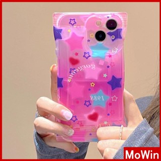 For iPhone 14 Pro Max iPhone Case Snack Bag TPU Soft Case Clear Case Airbag Shockproof Camera Cover Cute Pink Star Compatible For iPhone 13 Pro Max 12 Pro Max 11 7Plus xr