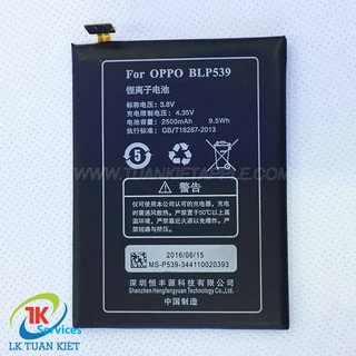 Pin Oppo BLP539 - Oppo Find 5 / X909 (2500mAh) Dung lượng chuẩn bảo hành 1 đổi 1