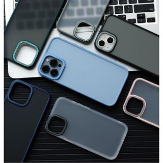 Mới!! Ốp Điện Thoại Cứng + Nút Kim Loại Chất Lượng Cao Chống Dấu Vân Tay Cho iPhone 14 plus 14 Pro Max