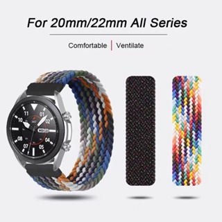 Dây Đeo 20mm 22mm Cho Đồng Hồ Thông Minh Samsung Galaxy watch 4 3 5 pro active 2 Gear S3 Huawei watch GT 2 3