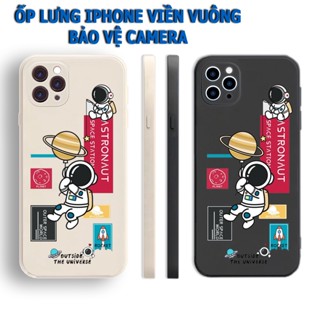 Ốp lưng iphone 7+/8 plus, X, XSMAX, 11, 12, 13, 14 PROMAX Phi hành gia câu sao, bóng bay