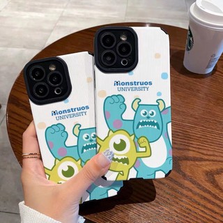 Ốp Điện Thoại Da Họa Tiết Quái Vật Cho iphone 14 Pro Max 13 Pro Max 13 Pro 11 Pro Max i11 X XR Xs Max 7 plus 8 plus 12Pro 12 Pro Max