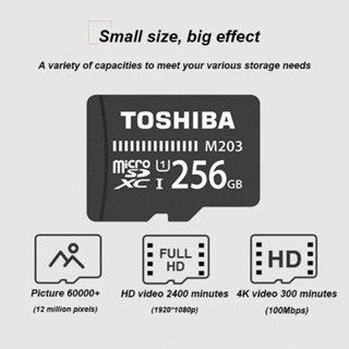 Thẻ Nhớ Toshiba 256GB TF / SD 128GB Micro SD Cho ĐiệN ThoạI / MáY TíNh BảNg / MáY TíNh BảNg