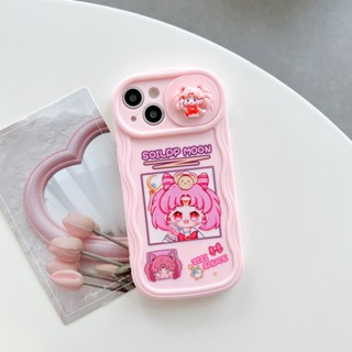 Ốp Điện Thoại Chống Sốc Họa Tiết Thủy Thủ Mặt Trăng Cho Iphone