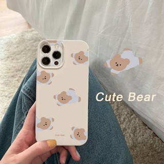Korean Ins Cute Bear 11 Apple 13promax Phone Case Iphone12 Female XR Cartoon 8P/14 ZtDj