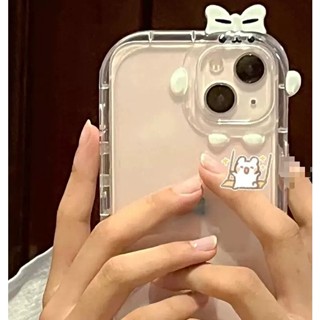 Ốp lưng iphone Ốp điện thoại TPU hình nơ 3D thích hợp cho iPhone 13 11 Pro 14 Pro Max 12 Pro Max Xs Max XR 6 6Plus