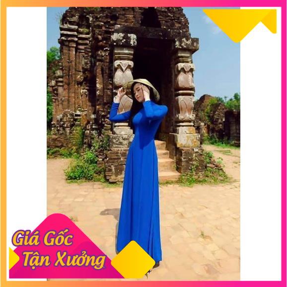 Áo dài lụa chiffon 4 tà( đủ màu)
