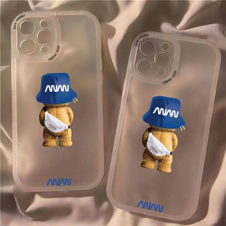 Cartoon Back Bear Iphone14promax Apple 11/12/13 Phone Case 7/8plus All-Inclusive XR/Xs Soft IISp