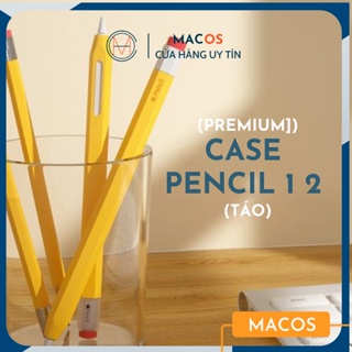 [Premium] Ốp Case Apple Pencil 1, 2 Kiểu Bút Chì Chống Bẩn, Chống Trầy, Vỏ Bao Hỗ Trợ Sạc (AP07)