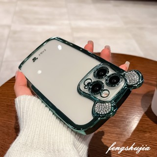 Ốp Điện Thoại Trong Suốt Chống Sốc In Hình Gấu kaws 3d Cho iPhone X xs max xr 11 pro max 12 pro max 13 pro max 14 pro max 14plus