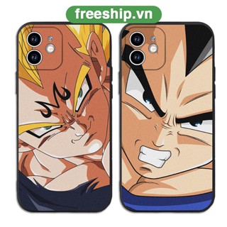 Ốp Lưng iPhone vuông Dragon Ball Super Goku Vegeta Bảy viên ngọc rồng Iphone 6 7 8 Plus 11 12 13 14 Pro Max plus X Xr