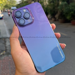 Ốp lưng cứng phối mầu tím cho Smart IPhone 14 Pro Max , 14 Plus , 13 Pro Max chính hãng  X-Level ColorFul chống ố vàng