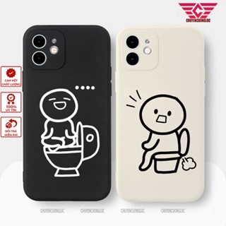 Ốp lưng iphone 7+/8 plus, X, XSMAX, 11, 12, 12, 13 PROMAX ĐI WC