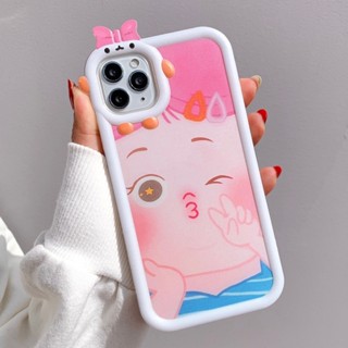 Ốp Lưng Nơ Trong Suốt - Babe Cute