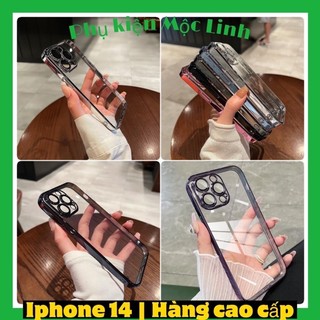 5 MÀU THEO MÁY  14 | 14 PRO  | 14 PLUS | 14 PRO MAX - ỐP CHÍNH HÃNG TOTU VIỀN MÀU KHOE MÁY BẢO VỆ CAMERA SILICON