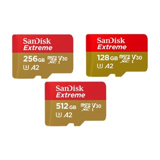 Thẻ nhớ MicroSDXC SanDisk Extreme 128GB/256GB/512GB A2 ~ 160MB/s - Bảo hành 5 năm