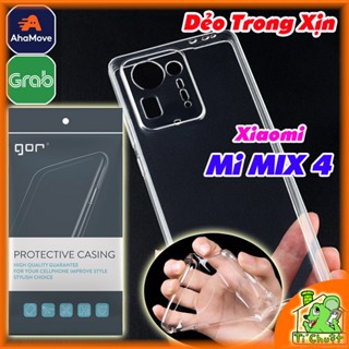 [Chính Hãng GOR-Ảnh Thật] Ốp lưng Xiaomi Mi MIX 4 Silicon Dẻo Trong Suốt