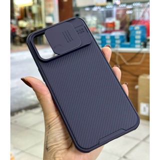 [ Tím ] Ốp lưng iPhone 14 pro max/14 pro/14/ 13 pro max/13 pro/12ProMax/12Pro/11ProMax Nillkin Camshield bảo vệ Camera