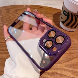 Ốp Điện Thoại iPhone 14 13 12 11 Pro max 14 plus case ốp lưng điện thoại iphone 14 13 12 11 promax silicon Cứng Trong Suốt Chống Sốc Kèm Miếng Dán Bảo Vệ Ống Kính Máy Ảnh Cho