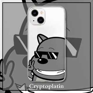 Apple 13pro Phone Case Funny 11 Sunglasses Banana Wolf XR Creative 12 Personality 8P Transparent 7 Niche Xs Soft Cover 3rEs