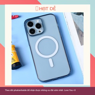 Ốp iphone Magsafe Hỗ Trợ Sạc Nhanh Không Dây 12/13/14/pro/max/plus/promax - phukienhatde