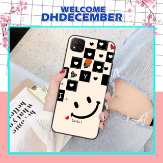 Ốp lưng Xiaomi REDMI 9C in hình tim, kẻ vuông mẫu mới CỰC XINH