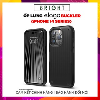 Ốp Lưng iPhone 14 Series elago Buckler (Black) - Hàng Chính Hãng