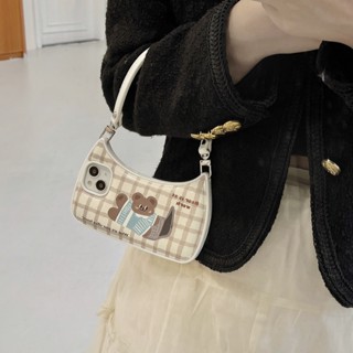 Ốp Điện Thoại Mềm Hình Gấu 3D Có Dây Đeo Cho iPhone 14 Plus 14 13 12 11 Pro Max XS Max