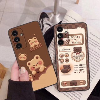 Ốp Samsung A04s in hình gấu chocolate kẹo ngọt siêu đẹp siêu xinh