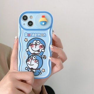 Ốp Điện Thoại Silicon Có Nắp Trượt Hình Doraemon Cho iPhone 12 13 11 PRO MAX XR 11 12 PRO 13 PRO MAX14 14 PRO