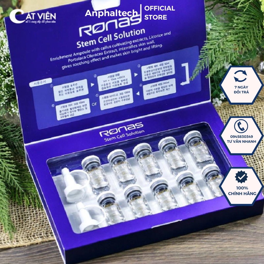 TẾ BÀO GỐC RONAS STEM CELL SOLUTION HÀN QUỐC