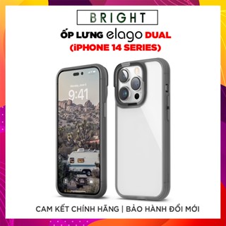 Ốp Lưng iPhone 14 Series elago Dual (Black) - Hàng Chính Hãng