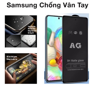 Kính cường lực chống vân tay samsung M51 M23 M21 M30s M31 A31 A71 Note 10 Lite S10 Lite A11 A21s A80 A20S M20 Kính-[CVT]