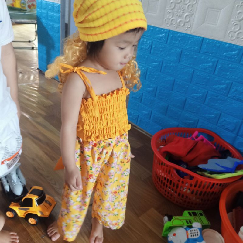 sét dây lụa cho bé gái