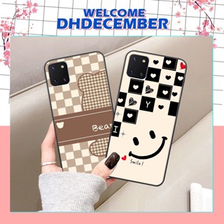 Ốp lưng Samsung NOTE 10 LITE / M60S in hình tim, kẻ vuông mẫu mới CỰC XINH