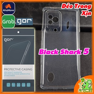[Chính Hãng GOR-Ảnh Thật] Ốp lưng Xiaomi Black Shark 5 Silicon Dẻo Trong Suốt