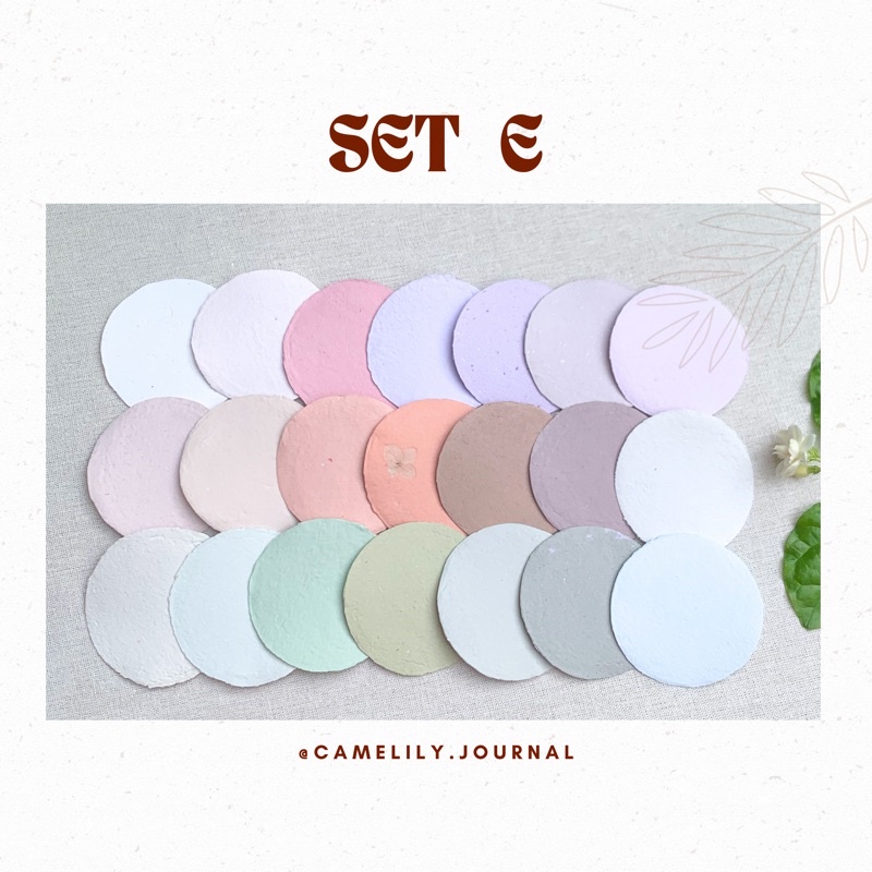 Set giấy tái chế (20 tờ)