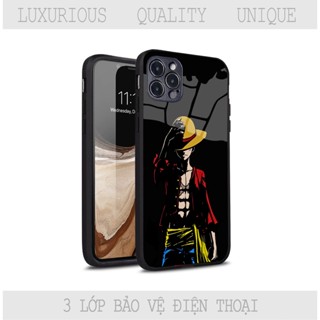 Ốp lưng iphone cao cấp luffy one piece cho iphone 13 14 pro max mini 12 11 pro max mini 7 8 6 s plus X r s max Se 2020