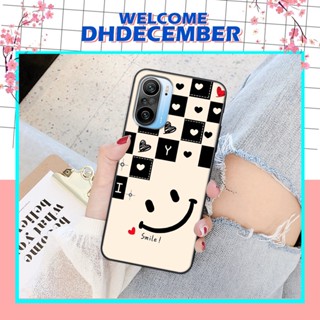 Ốp lưng Xiaomi REDMI K40 in hình tim, kẻ vuông mẫu mới CỰC XINH