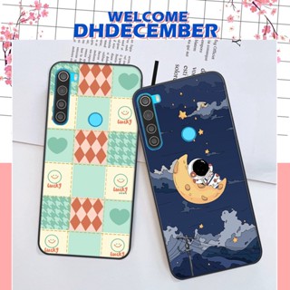 Ốp lưng Xiaomi REDMI NOTE 8 in hình tim, kẻ vuông mẫu mới CỰC XINH