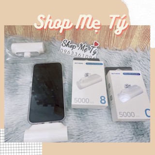Sạc điện thoại dự phòng Hàn Quốc không dây cho điện thoại 5000mAh siêu nhỏ gọn và dễ sử dụng