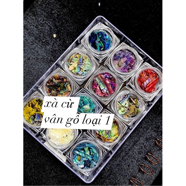 Set xà cừ trang trí móng